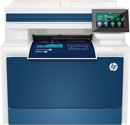 HP Color Laserjet Pro MFP 4301fdw Wireless All-in-One Color Laser Printer, Scanner, Copier, Fax, Best-for-Office